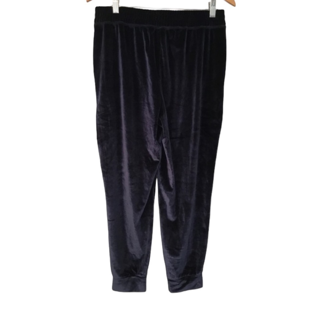 Fabletics blue velvet joggers size L - Picture 3 of 3
